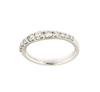 Anello Soranzo Gioielli Donna Fedina/Riviera in Oro bianco Diamante 0.64 Ct AM10405994 - AM10405994